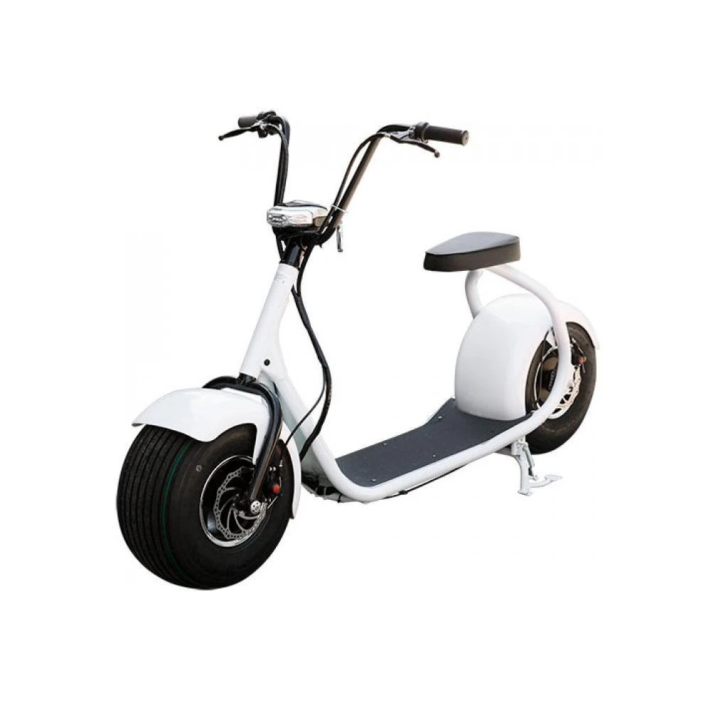 Купить электроскутер Seev Citycoco Classic 1000W 12Аh 60V Белый в ...